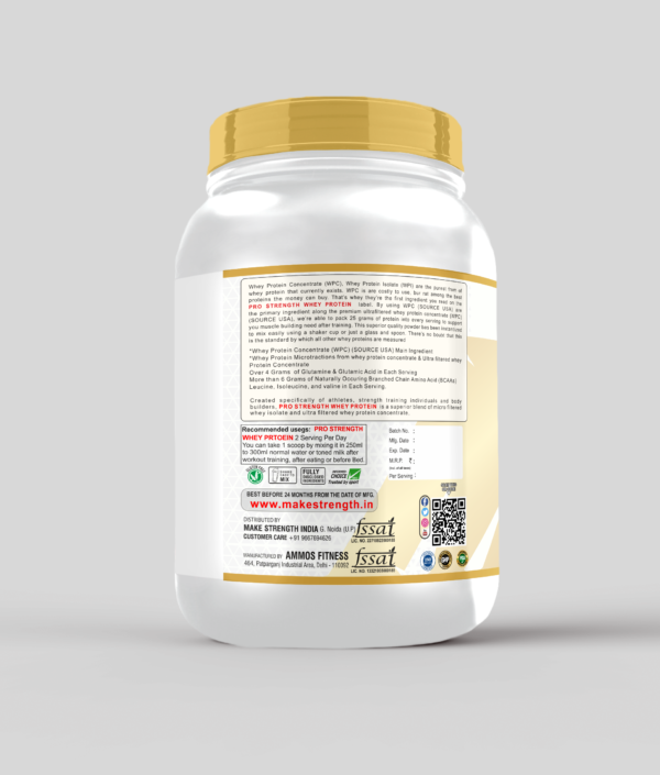 Pro Strength Whey Protein 1Kg - Image 3