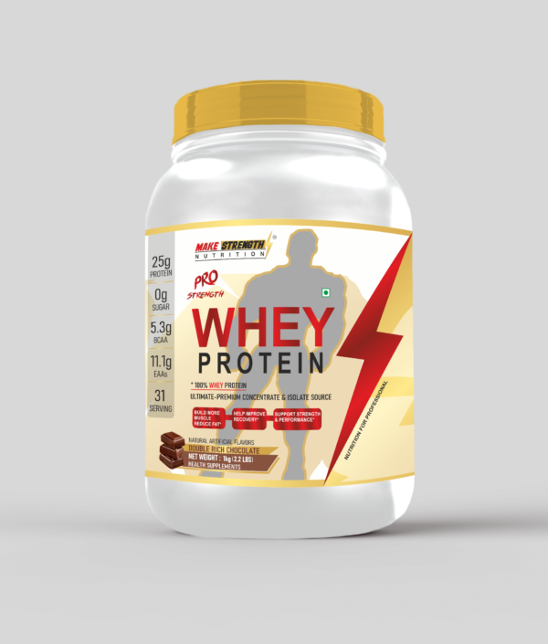 Pro Strength Whey Protein 1Kg - Image 4