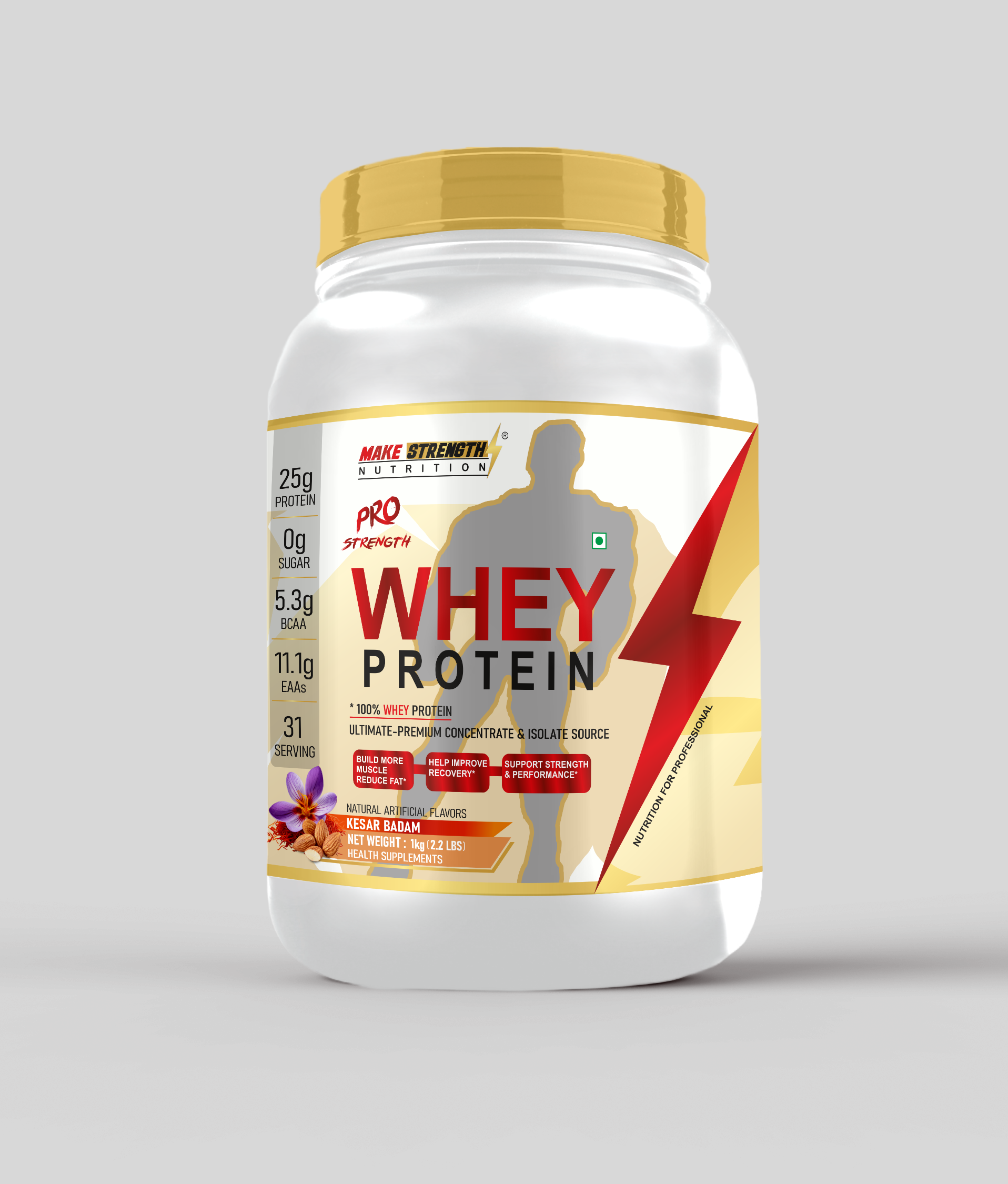 Pro Strength Whey Protein 1Kg